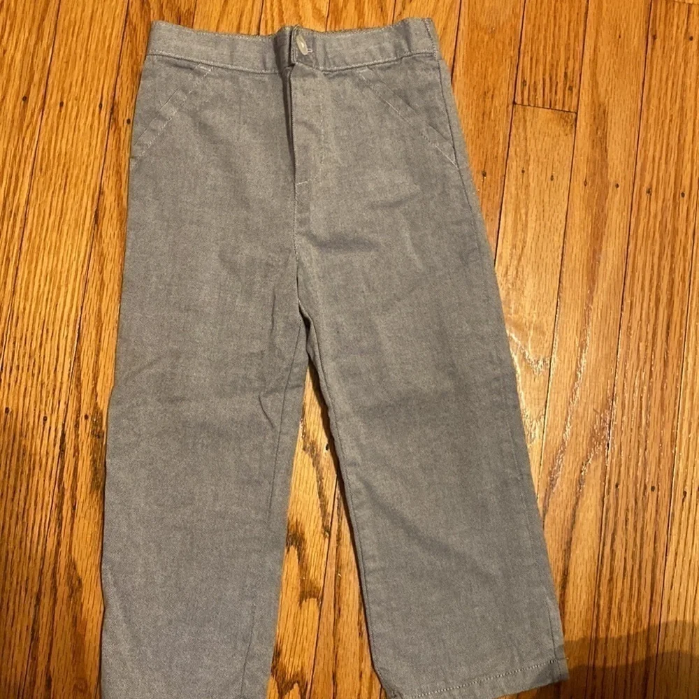 2PC carters size 3t set - pink and one button down and blue pants